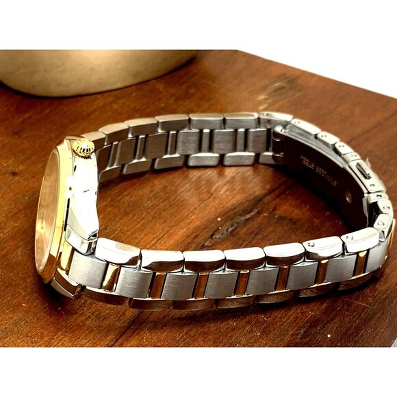 Bulova Women's Watch 98L277 Quartz Silver Dial Two Tone Stainless Steel - Picture 8 of 12